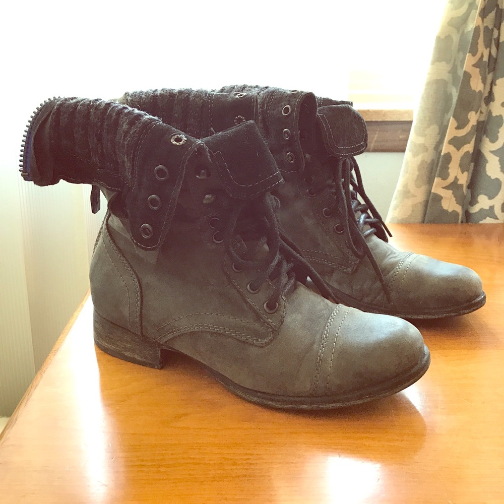 Steve Madden Cablee Leather Boots